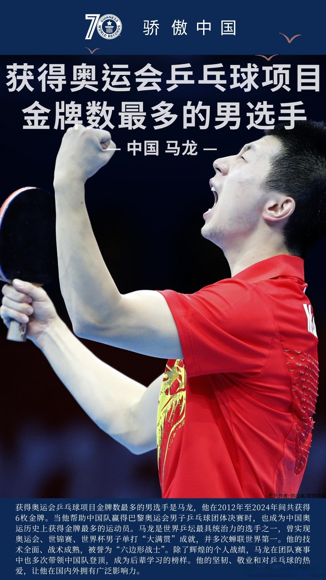 包含英国乒乓球队完胜中国乒乓球队，马龙打破历史纪录的词条